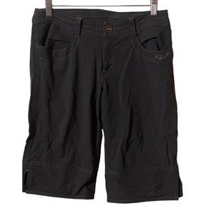 Kuhl Women's Size 6 Charcoal Gray Nylon Blend Hiking Shorts 30" x 13"